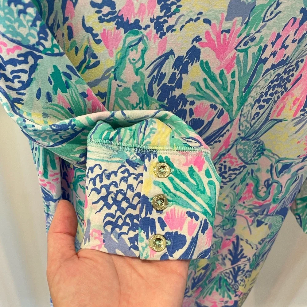 Lilly Pulitzer Multicolor Long Sleeve Dress - Picture 6 of 6